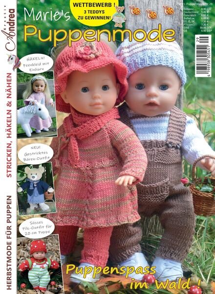 Marie’s Puppenmode – August 2022 Cover