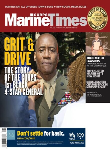 Marine Corps Times – September 2022 Cover