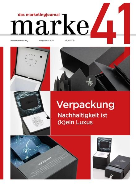 Marke – September 2022 Cover