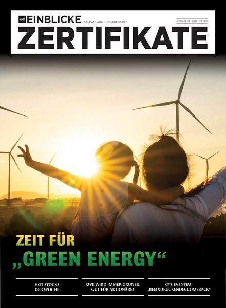 marktEINBLICKE Zertifikate – 07 September 2022 Cover