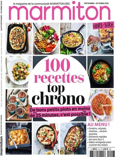 Marmiton – Hors-Serie – Septembre-Octobre 2022 Cover