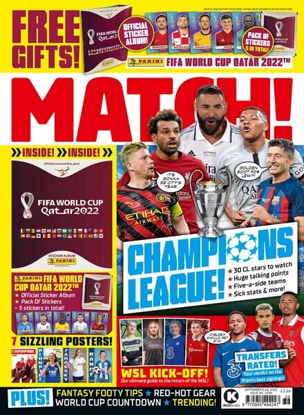 Match! – September 06 2022 Cover