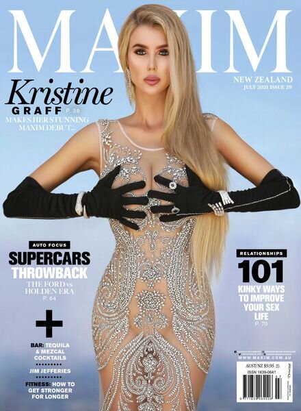 MAXIM New Zealand – July 2021 Cover