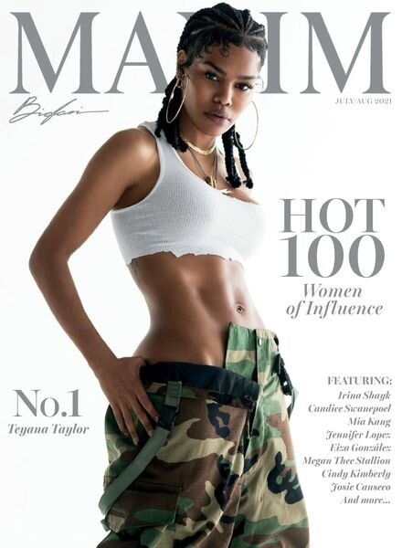 Maxim USA – July-August 2021 Cover