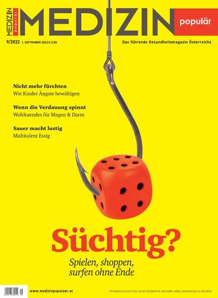 Medizin Popular – August 2022 Cover