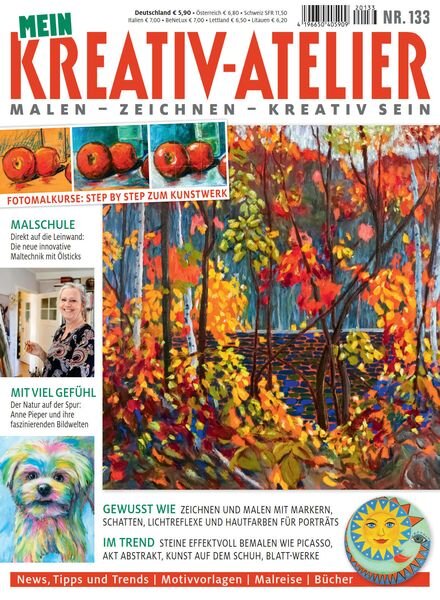 Mein Kreativ-Atelier – Nr 133 2022 Cover