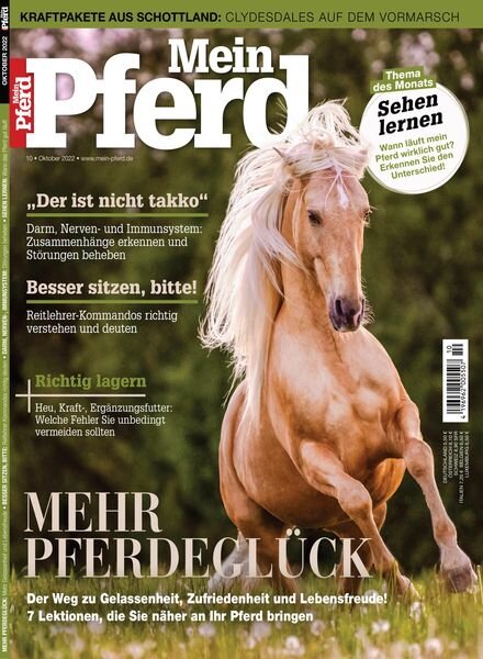 Mein Pferd – Oktober 2022 Cover