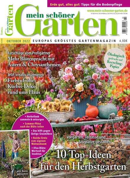 Mein schoner Garten – Oktober 2022 Cover