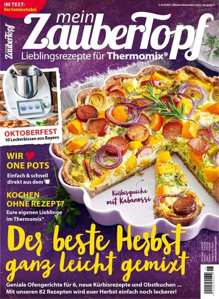 mein ZauberTopf – September 2022 Cover