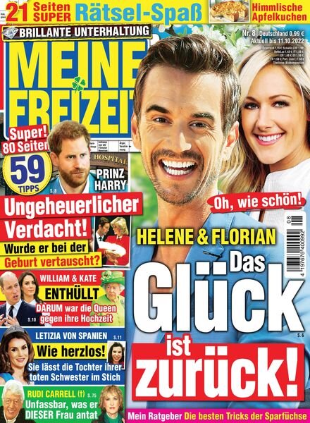 Meine Freizeit – 07 September 2022 Cover