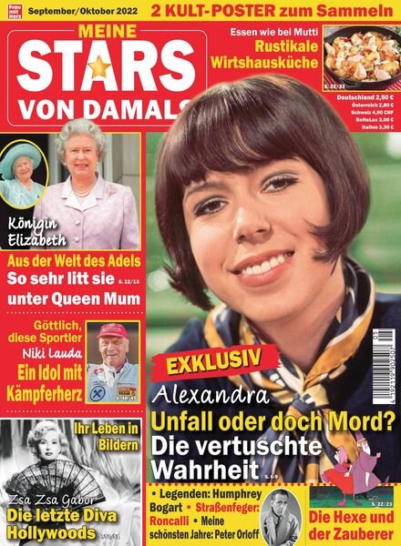 Meine Stars von Damals – September 2022 Cover