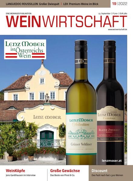 Meininger – 22 September 2022 Cover