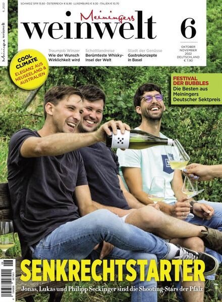 Meiningers Weinwelt – September 2022 Cover