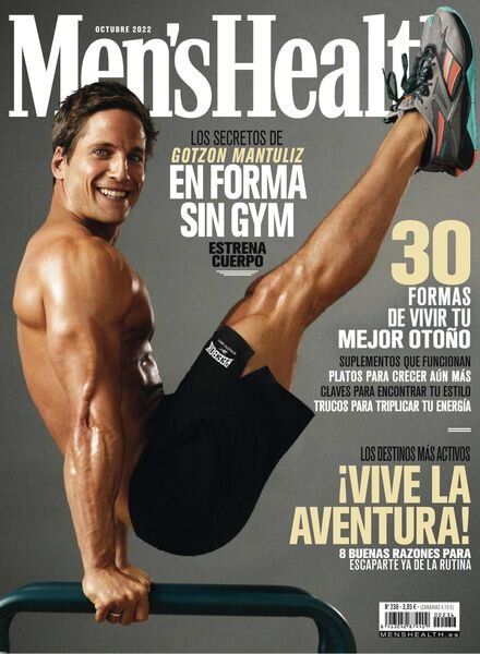 Men’s Health Espana – octubre 2022 Cover