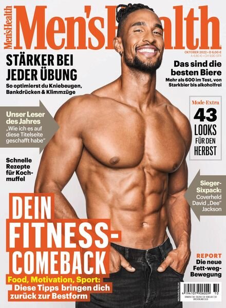 Men’s Health Germany – September 2022 Cover