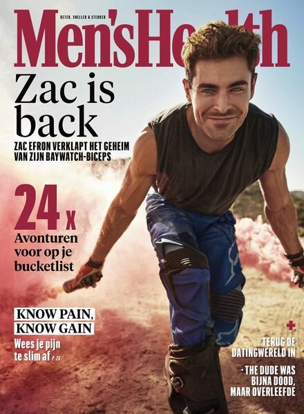 Men’s Health Netherlands – september 2022 Cover