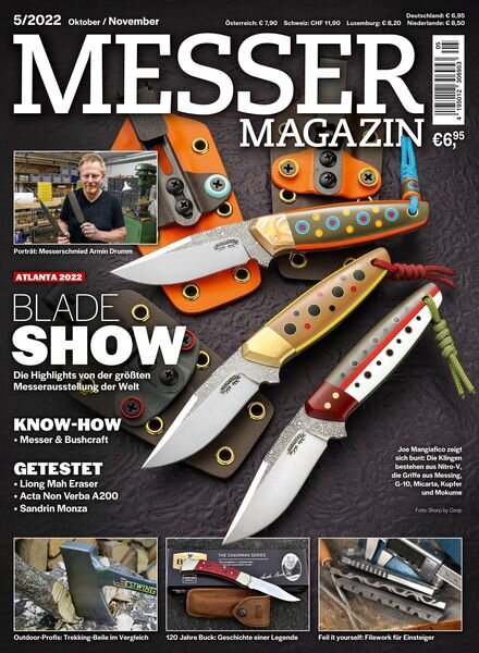 Messer Magazin – Oktober 2022 Cover