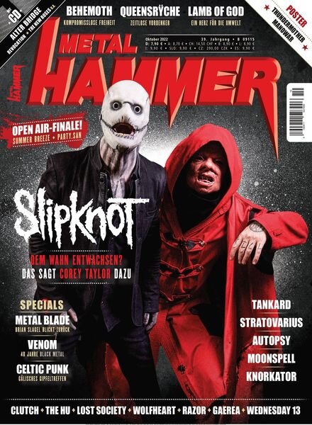 Metal Hammer Germany – September 2022 Cover
