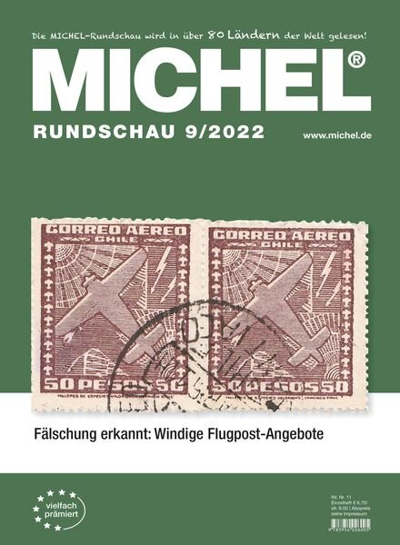 MICHEL-Rundschau – September 2022 Cover