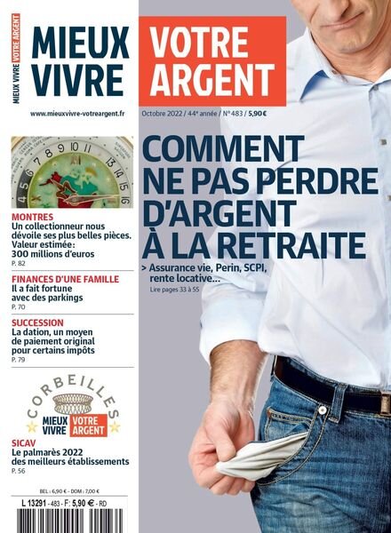 Mieux Vivre Votre Argent – septembre 2022 Cover