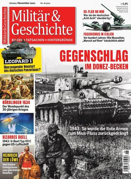Militar & Geschichte – Oktober 2022 Cover