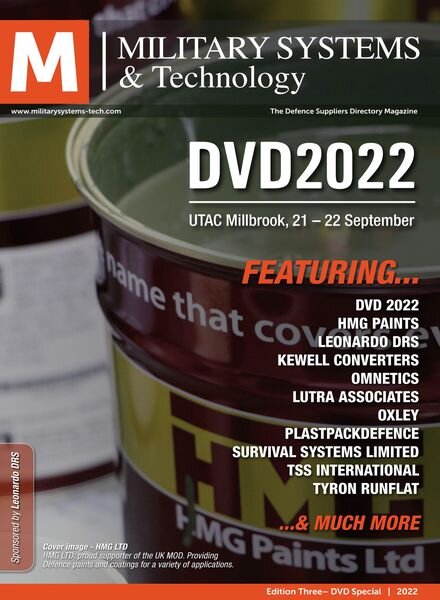 Military Systems & Technology – Edition 3 2022 Cover