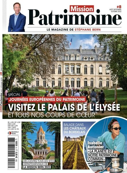 Mission Patrimoine – Aout-Octobre 2022 Cover