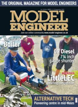 Model Engineer – 09 September 2022