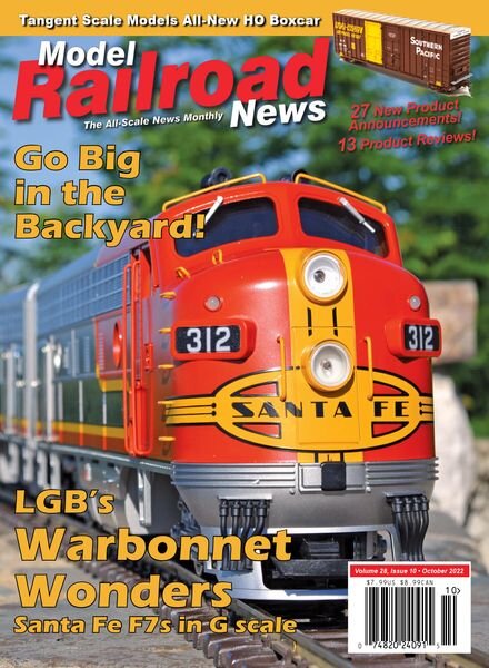 Model Railroad News – October 2022 Cover