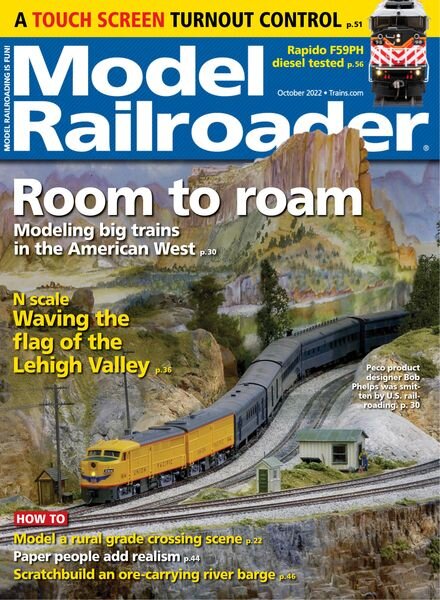 Model Railroader – October 2022 Cover