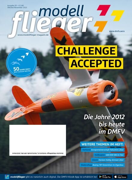 Modellflieger – Oktober 2022 Cover