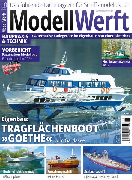 ModellWerft – Oktober 2022 Cover