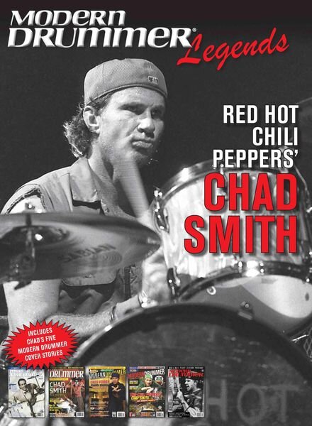 Modern Drummer Legends – Volume 3 – Chad Smith 2021 Cover