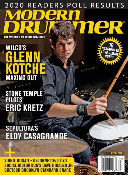 Modern Drummer Magazine – April 2020 Cover