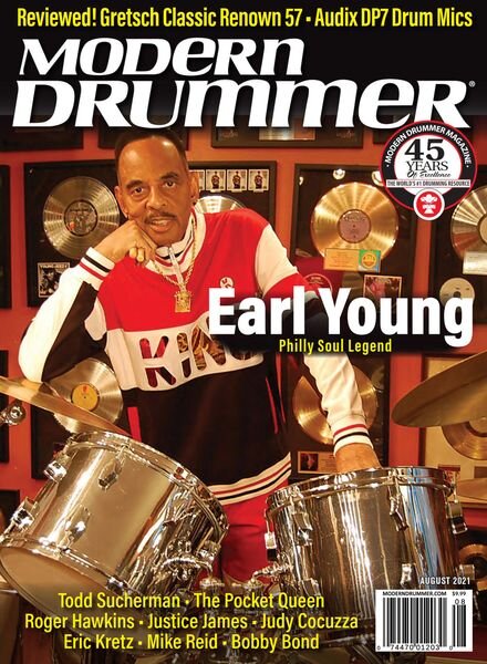 Modern Drummer Magazine – August 2021 Cover
