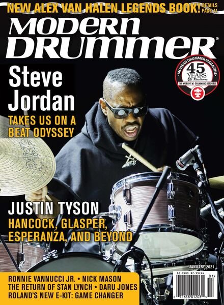 Modern Drummer Magazine – January 2021 Cover