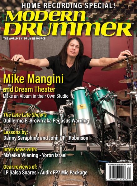 Modern Drummer Magazine – January 2022 Cover