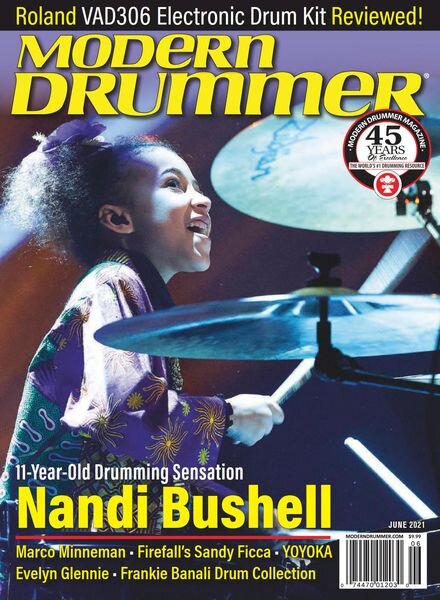 Modern Drummer Magazine – June 2021 Cover