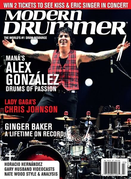 Modern Drummer Magazine – March 2020 Cover