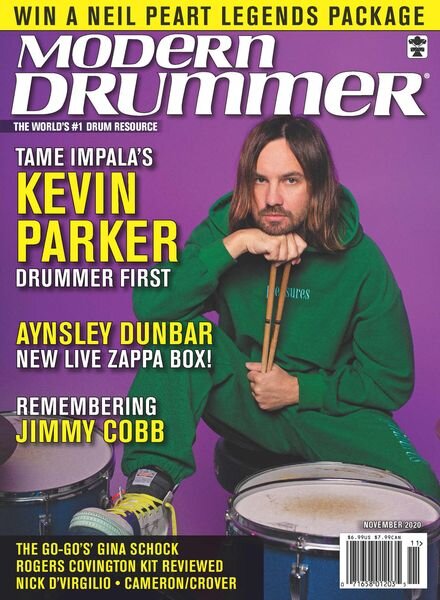 Modern Drummer Magazine – November 2020 Cover