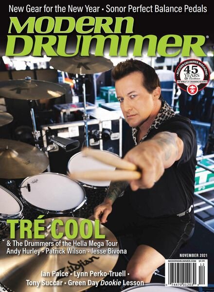 Modern Drummer Magazine – November 2021 Cover