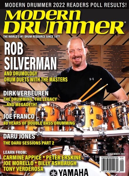 Modern Drummer Magazine – September 2022 Cover