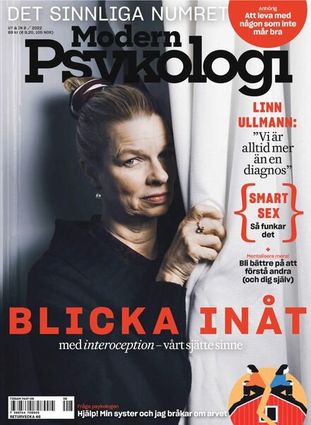 Modern Psykologi – september 2022 Cover