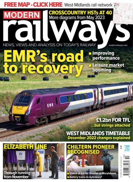 Modern Railways – October 2022 Cover