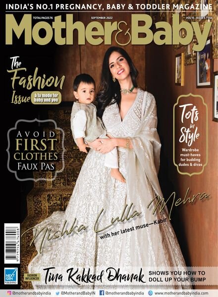 Mother & Baby India – September 2022 Cover