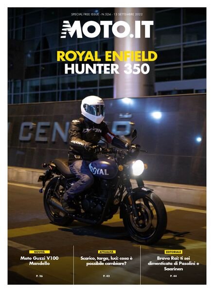 Moto.it Magazine – 13 Settembre 2022 Cover
