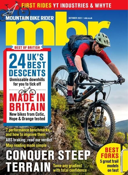 Mountain Bike Rider – October 2022 Cover
