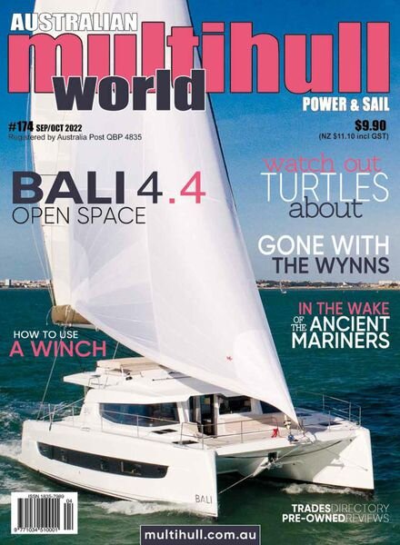 Multihull World – Issue 174 – September-October 2022 Cover