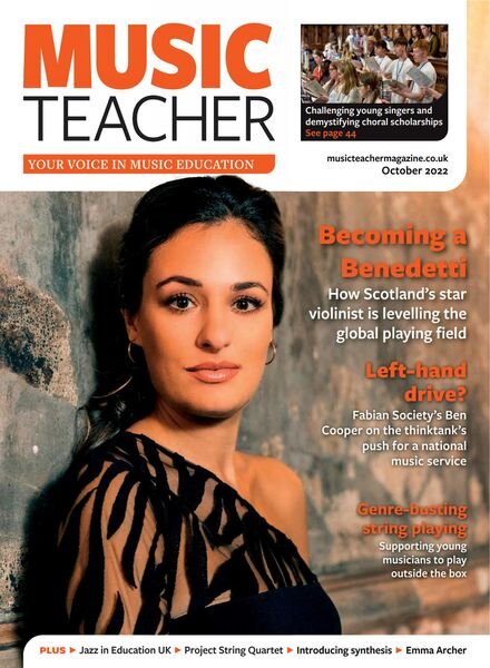 Music Teacher – October 2022 Cover