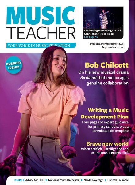 Music Teacher – September 2022 Cover